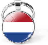 Nederlandse vlag sleutelhanger - Dutch Flag - gift - WK - EK - cadeau