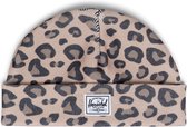Herschel Baby Beanie - Leopard Print | Muts - Babymuts - 6 tot 18 maanden - voor Jongens en Meisjes - Tijdloos