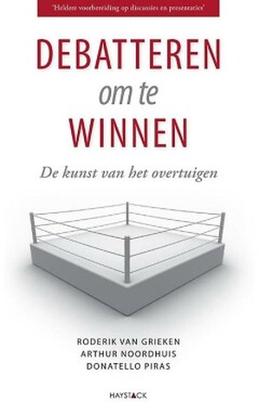 Cover van het boek 'Debatteren om te winnen'