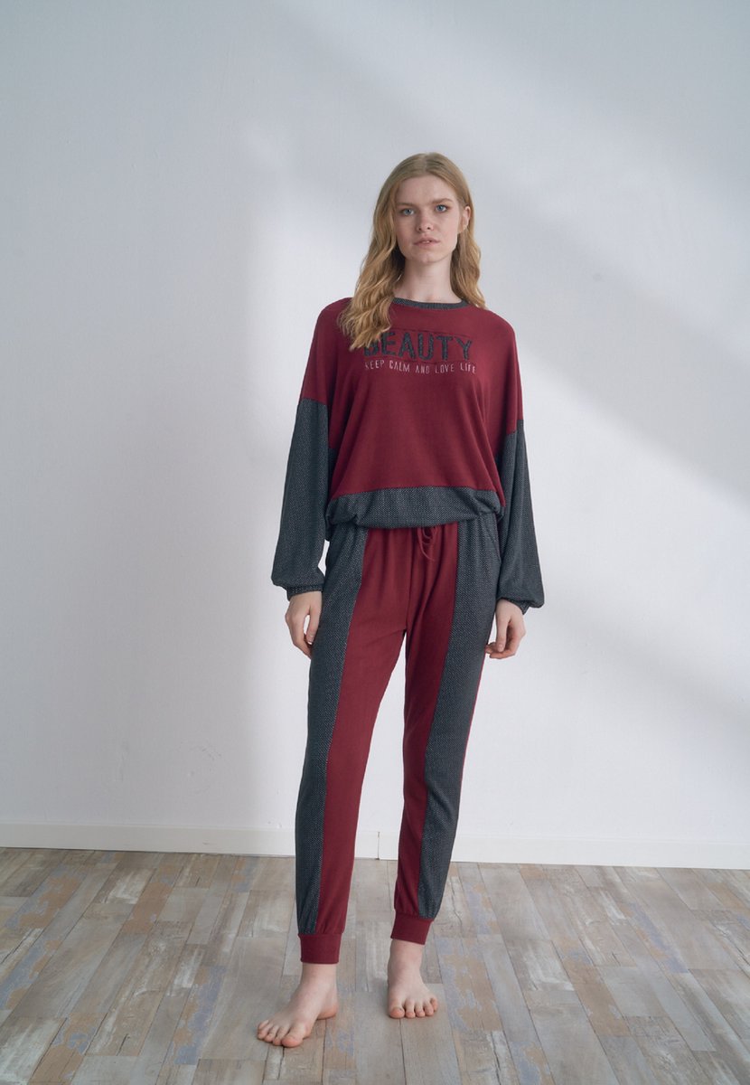 Pijadore - Pyjama Set Voor Dames, Lange Mouwen - S