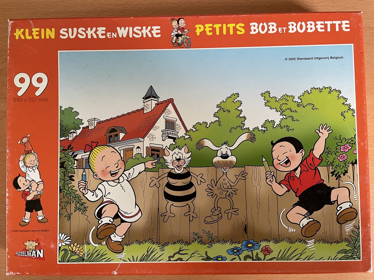 Klein Suske en Wiske - Legpuzzel - 99 Stukjes