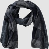 Lightweight Scarf In Organic Cotton Indigo