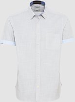 Short Sleeve Shirt Regular Fit With Kent Collar Cloudy Grey