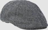 Flat Cap Made Of Blended Wool Grey