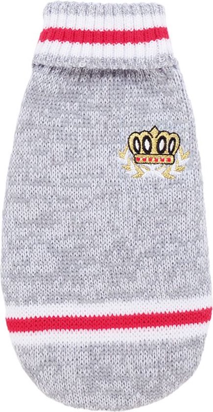 Croci Hundehemd ‚Chiringuito‘ – Leichtes Sommer-Shirt Mit Tropischem Muster, Klettverschluss – Für Hunde Bis 40 Cm