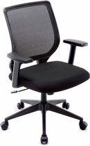 GAME HERO® Office F9 Ergonomische bureaustoel - Mesh Leuning - Zwart