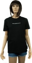 Powerfully T-shirt Geborduurd Black - Zwart - Dames – Maat M