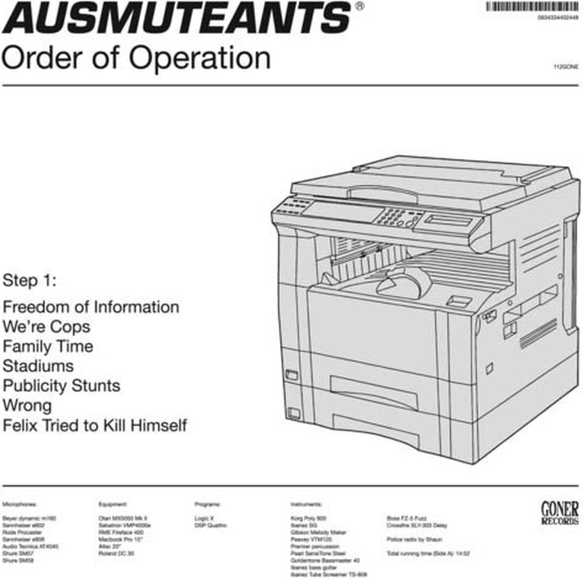 Ausmuteants - Order Of Operation (CD)