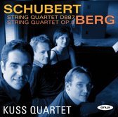 Kuss Quartet - Schubert: String Quartet No. 15 in G Major, D. 887 / Berg: String Quartet (CD)