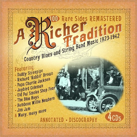 Various Artists - A Richer Tradition. Country Blues & (4 CD)