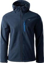 Elbrus Iver Shoftshell Jas Outdoorjas - Maat L  - Mannen - blauw