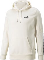 Puma Power Tape Trui - Mannen - wit - zwart