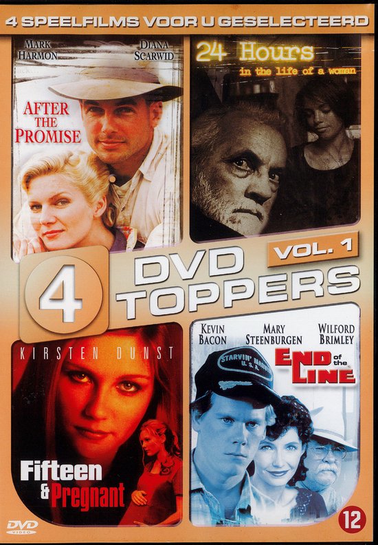 4 DVD Toppers vol. 1 - After the Promise, 24 Hours In The Life Of A Woman, Fifteen & Pregnant, End of the Line