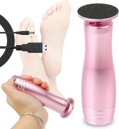 Victoria Nails Pro® PEDICURE - 2021 Roze Oplaadbaar Electrische Eeltverwijderaar - Inclusief 60 stuks schuurpapier - Pedicureset Electrisch Voeten - Professioneel