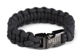 Sallie 1878 Armband 15mm Steel Grey Cobra Polsmaat 19cm