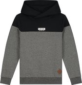 SKURK Sieb Kinder Jongens Grijs Zwart Hoodie - Maat 128