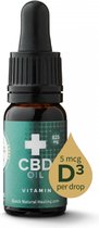 CBD olie 8% 10ML met Vitamine D3 - Full Spectrum - Dutch Natural Healing