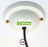 LEDatHOME - Keramische eenvoudige plafondkap - Wit