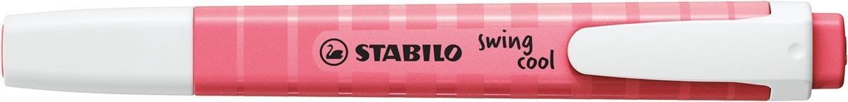 STABILO swing cool markeerstift, cherry blossom pink 10 stuks