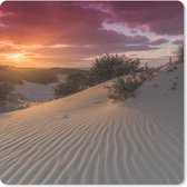 Muismat - Mousepad - Nederland - Zon - Strand - 30x30 cm - Muismatten