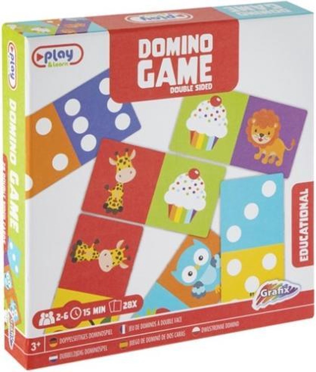 Afbeelding van product Domino game dubble sided