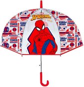 Marvel Kinderparaplu Spider-man Junior 42 Cm Pvc Transparant