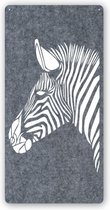 DECOBEL | DECO-VILT | Zebra | Wandpaneel - Wanddecoratie - Muurdecoratie - Woonkamer - Petfles - Duurzaam | Grijs 16