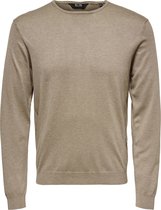 ONLY & SONS ONSWYLER LIFE LS CREW KNIT NOOS Heren Trui - Maat S