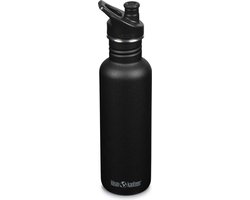 Klean Kanteen – Classic Drinkfles Sportcap – 800 ml – Zwart