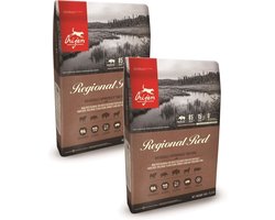 Orijen Whole Prey Regional Red Dog Rund&Zwijn - Hondenvoer - 2 x 11.4 kg