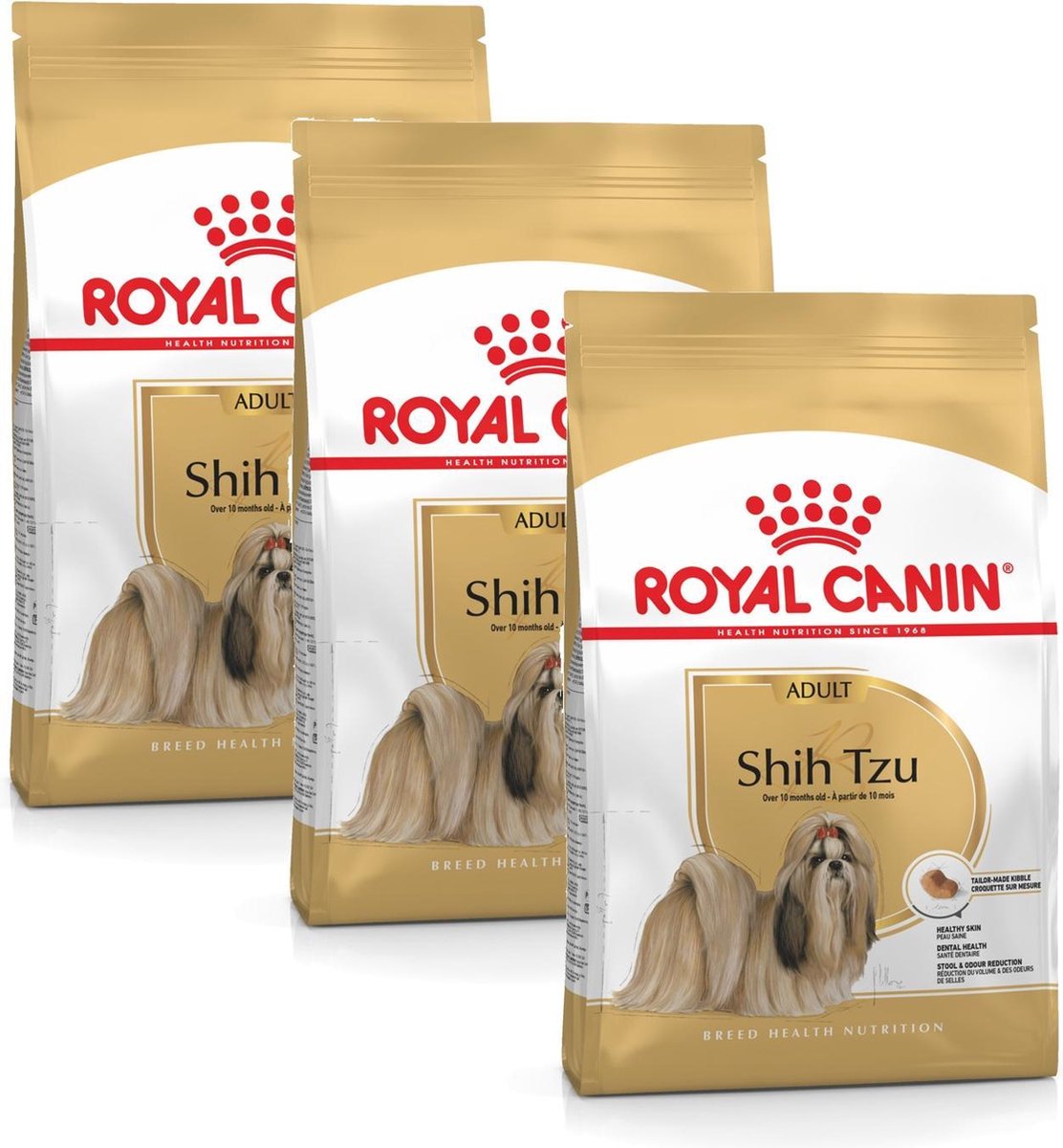 Bol.com Royal Canin Shih Tzu Adult - Hondenvoer - 3 x 1.5 kg aanbieding