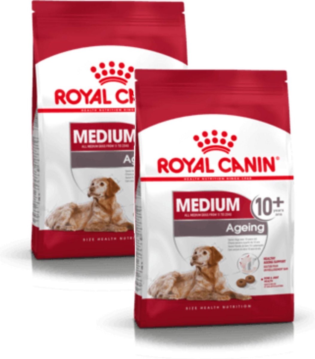 Royal Canin Medium Ageing 10+ - Hondenvoer - 2 x 3 kg