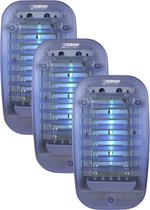 Eurom Fly Away Vliegenlamp Plug-In - Insectenbestrijding - 3 x Blauw Wit Electrisch