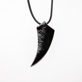 Leren ketting | leer| ketting heren | wolf tooth