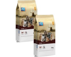 Carocroc 3-Mix - Kattenvoer - 2 x 2 kg