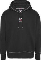 Tommy Hilfiger  Tiny Tommy Circular Hoodie  Trui - Mannen - zwart