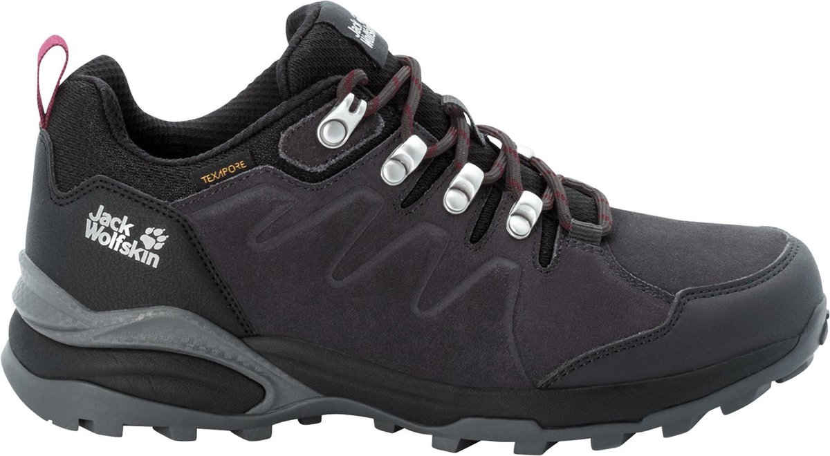 Jack Wolfskin Refugio Texapore Low Wandelschoenen Dames Dark Steel 42 Paars