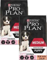 Pro Plan Puppy Medium Sensitive Skin - Zalm - Hondenvoer - 2 x 3 kg