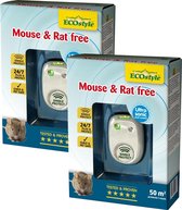 Ecostyle Mouse & Rat Free - Ongediertebestrijding - 2 x 50 m2