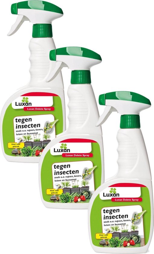 Luxan Delete Spray Tegen Luizen - Insectenbestrijding - 3 x 1000 ml