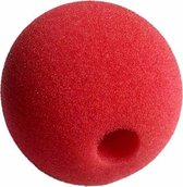 Clownneus - 2 Stuk(s) - Clown - Kostuum - Accessoires - Rood