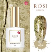 ROSI Beauty Gelpolish - Gel nagellak - Gellak - 10 ML - UV & LED - Goud 039 Luxury Gold