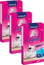 Vitakraft cat liquid snacks - 3 stuks
