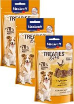 Vitakraft Treaties Bits Bacon Style met Kip - Hond - Snack - 3 x 120 gr