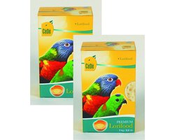 Cede Lori Voeding - 2 St à 1 kg - Papegaaienvoer