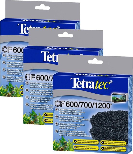 Média filtrant Tetra Tec Ex Cf Carbon - Matériau filtrant - 3 x 2x100 g  400-600