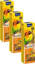 Vitakraft Agapornis Kracker 2 pièces - Snack pour oiseaux - 3 x Miel