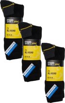 Stapp Yellow Herensok Allround Zwart - Sokken - 3 x 39-42 2-Pack