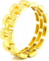 Rolexstyle ring DGW - Sieraden - Ring - Goud - 14kt - Maat 19.75 - 3.15 gram