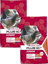 Versele-Laga IC + Junior Plus Ic-Young Pigeons - Nourriture pour pigeons - 2 x 20 kg